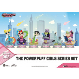 The Powerpuff Girls Mini Diorama Stage sochas The Powerpuff Girls Series Set 12 cm